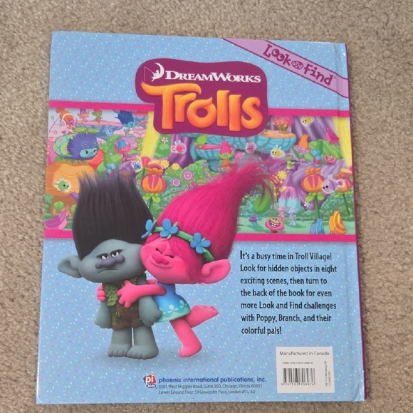DreamWorks Trolls Look and Find Book - Picture 3 of 6